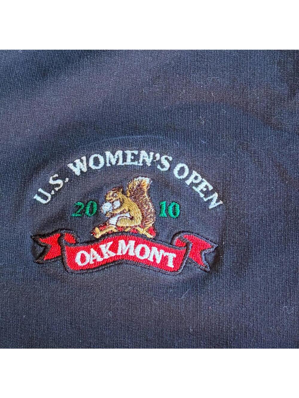 US Women’s Open Oakmont 2010 Black Zip-Up Jacket